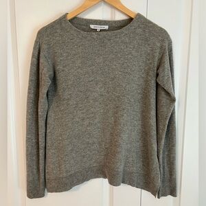 Judith & Charles Cashmere wool sweater crew gray size S